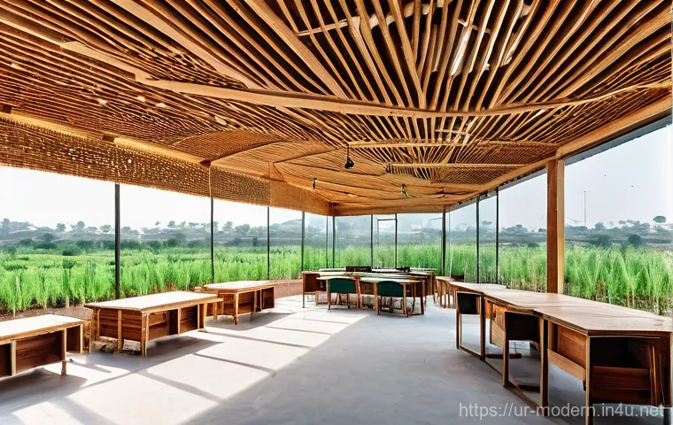 현대건축물 LEED 인증 건축 - **Prompt:** A serene, naturally lit interior of a modern, LEED Gold certified apartment in a vibrant...